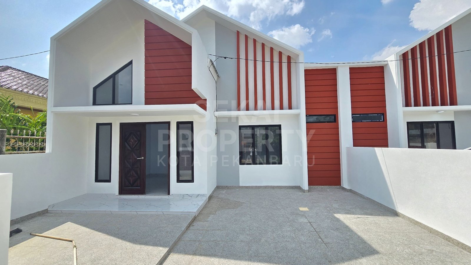 DIJUAL RUMAH BARU SIAP HUNI LOKASI RIAU UJUNG  JL.KARYA INDAH-PEKANBARU