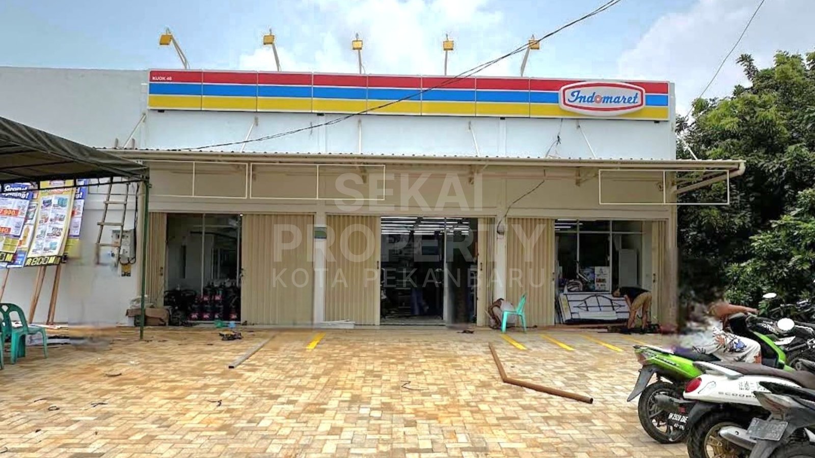 Dijual 4 Unit Gandeng Ruko Kios 1 Lantai Lokasi Bangkinang Payakumbuh